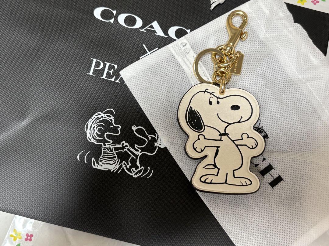 新品未使用 【COACH X PEANUTS】スヌーピー バッグ チャーム