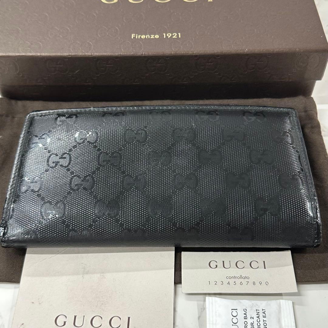 超良品‼️ グッチ GUCCI 財布 二つ折り 長財布 インプリメ 超良品‼️ グッチ GUCCI 財布 二つ折り 長財布 インプリメ