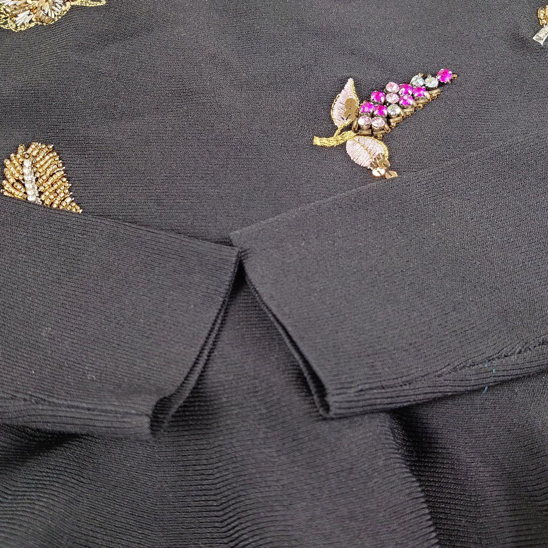 tedbaker ペプラムニット ビジュー スパンコール テッドベイカー 希少