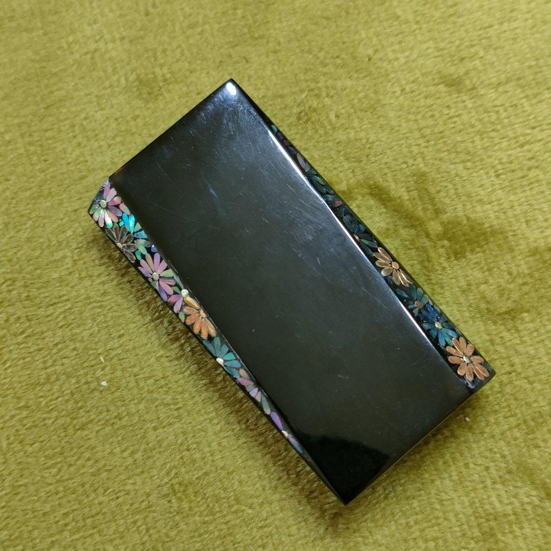 BS22　べっ甲鼈甲　蒔絵　K18金　帯留め