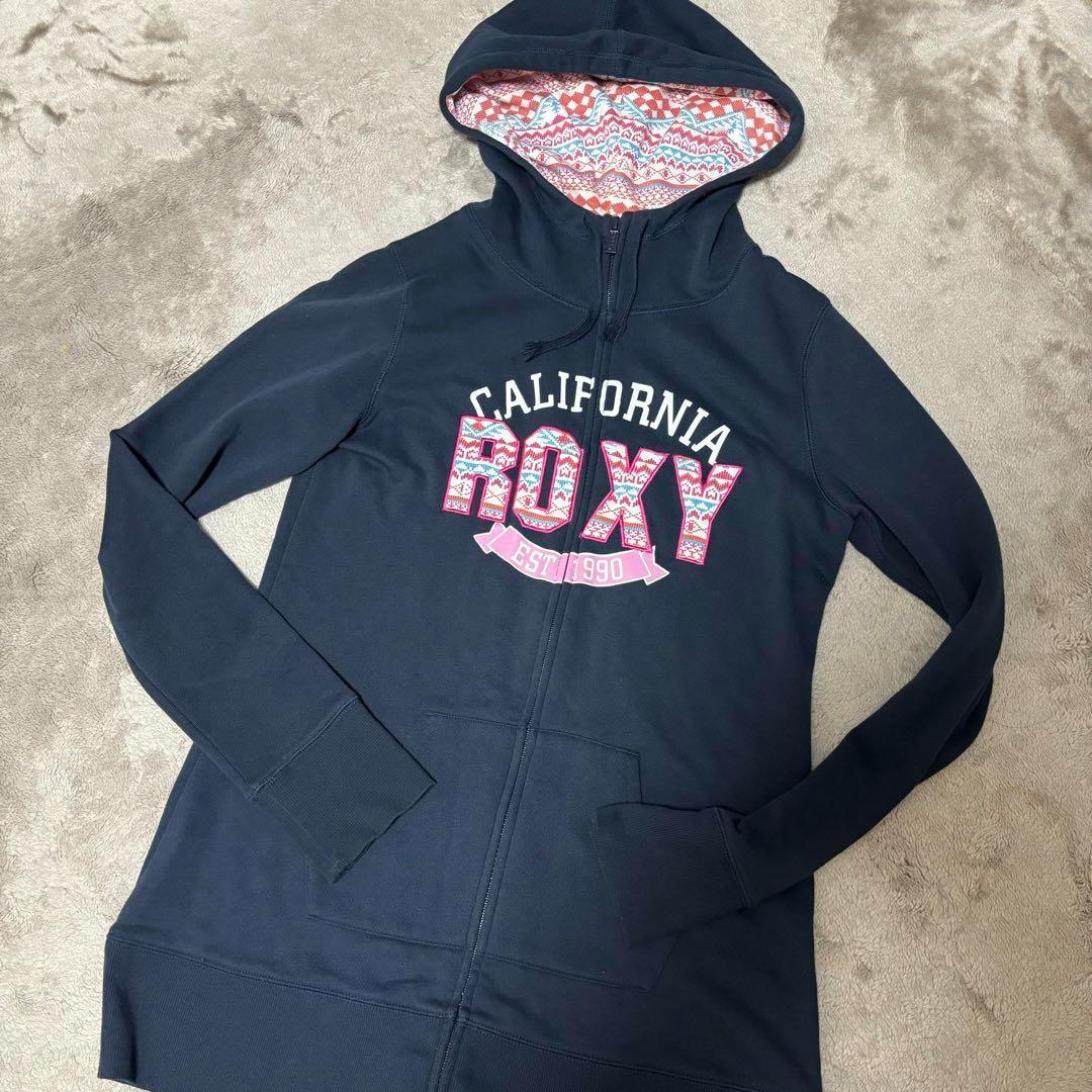 ROXY ロキシー　ジップアップパーカー　大きいサイズ