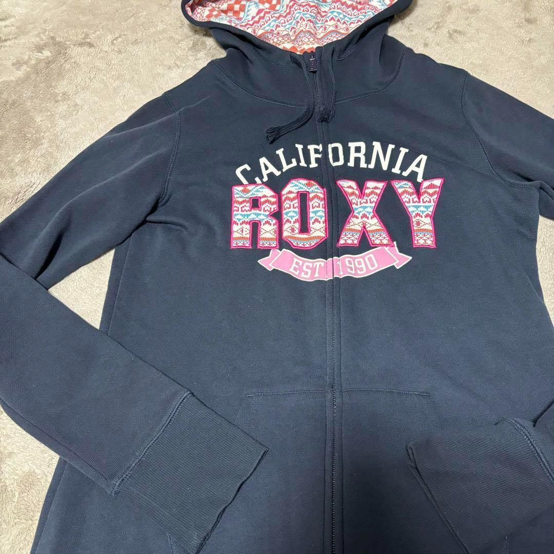 ROXY ロキシー　ジップアップパーカー　大きいサイズ