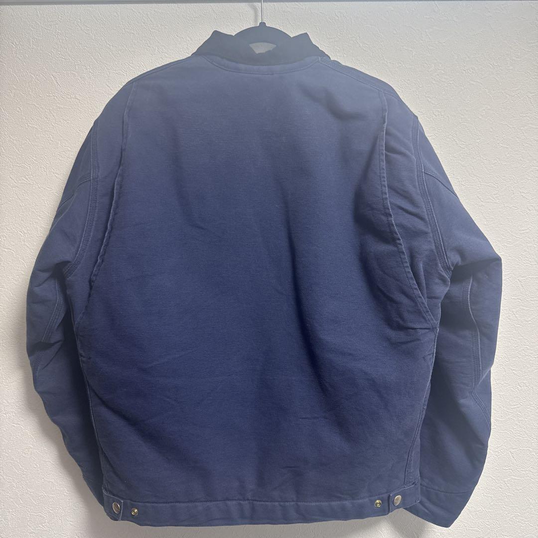 【日本産】 carhartt ネイビー デトロイトジャケット Mサイズ ジャケット・アウター