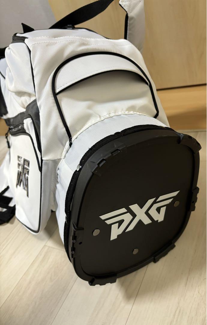 超軽量 PXG スタンド式 キャディバッグ ホワイト 未使用品 送料無料