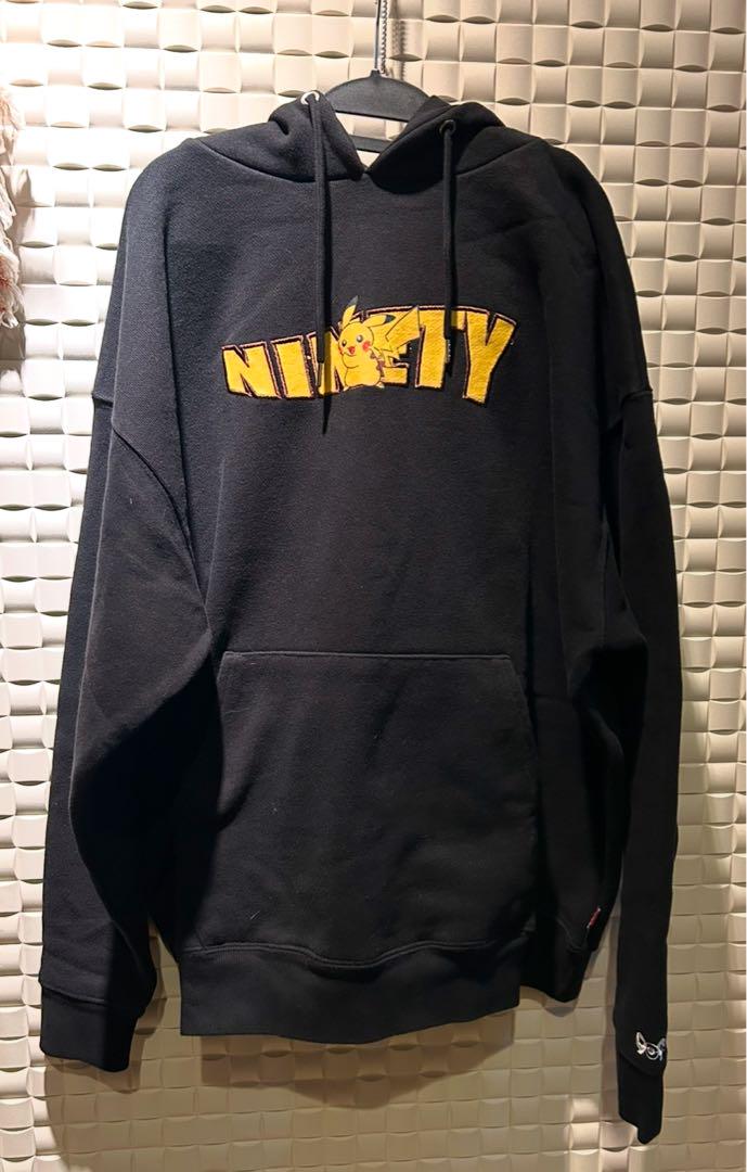 ポケモン NINETY パーカー 黒