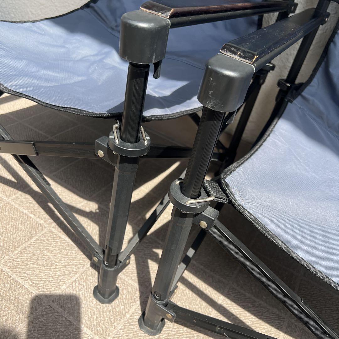 Coleman ツーウェイキャプテンチェア 2脚セット 折りたたみ グレー