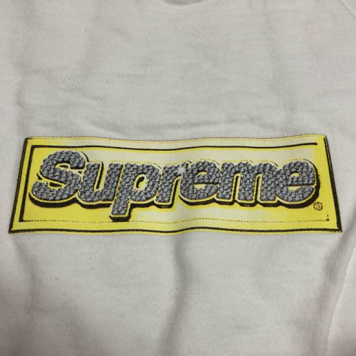 L Supreme Bling Box Logo Tee ホワイト CBR3o-m54446383628 新品限定品