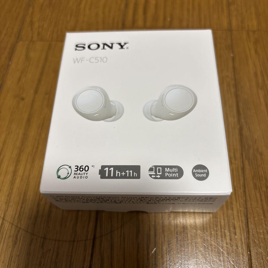 SONY WF-C510 ワイヤレスイヤホン ホワイト