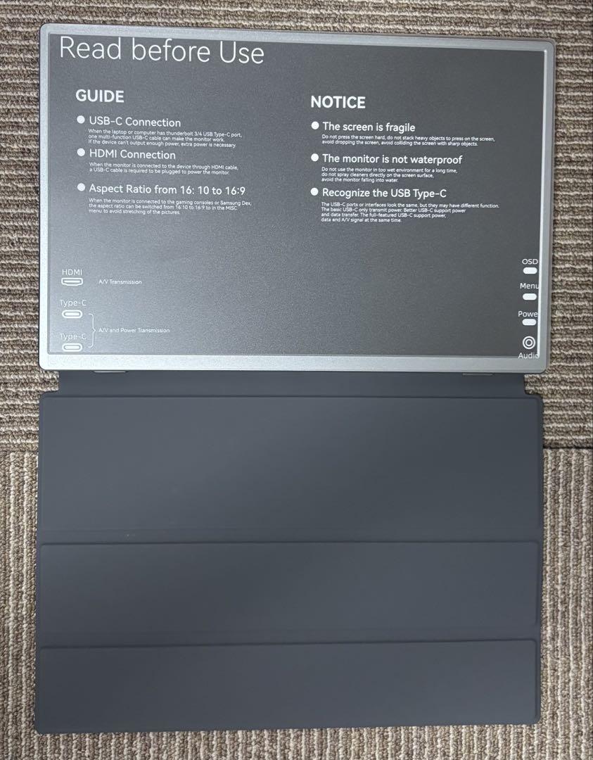 Intehill モバイルモニター 4k 13.4 インチ U13NA