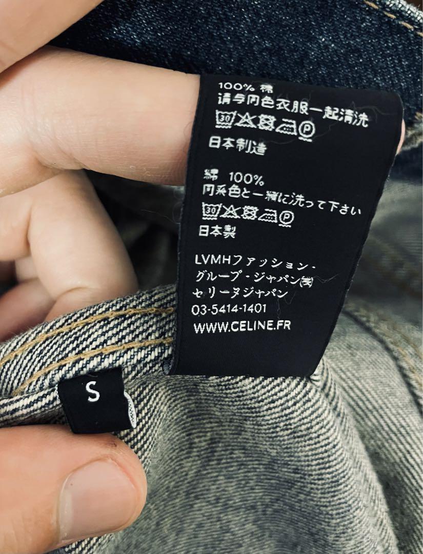 CELINE ダークユニオンウォッシュトラッカーデニムジャケット