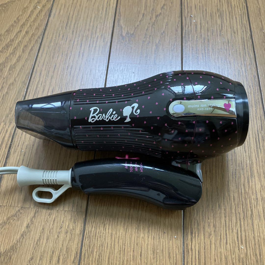 Barbie仕様コンパクト ドライヤー KOIZUMI KHD-0911/BW