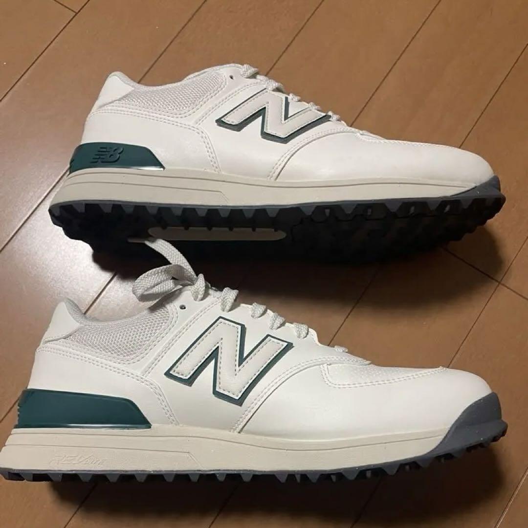 New Balance ゴルフシューズ ホワイト