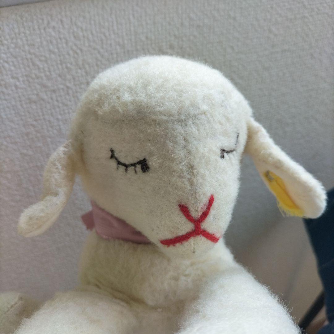 ヴィンテージ シュタイフ 「Floppy Lamby」【sa477】 ぬいぐるみ