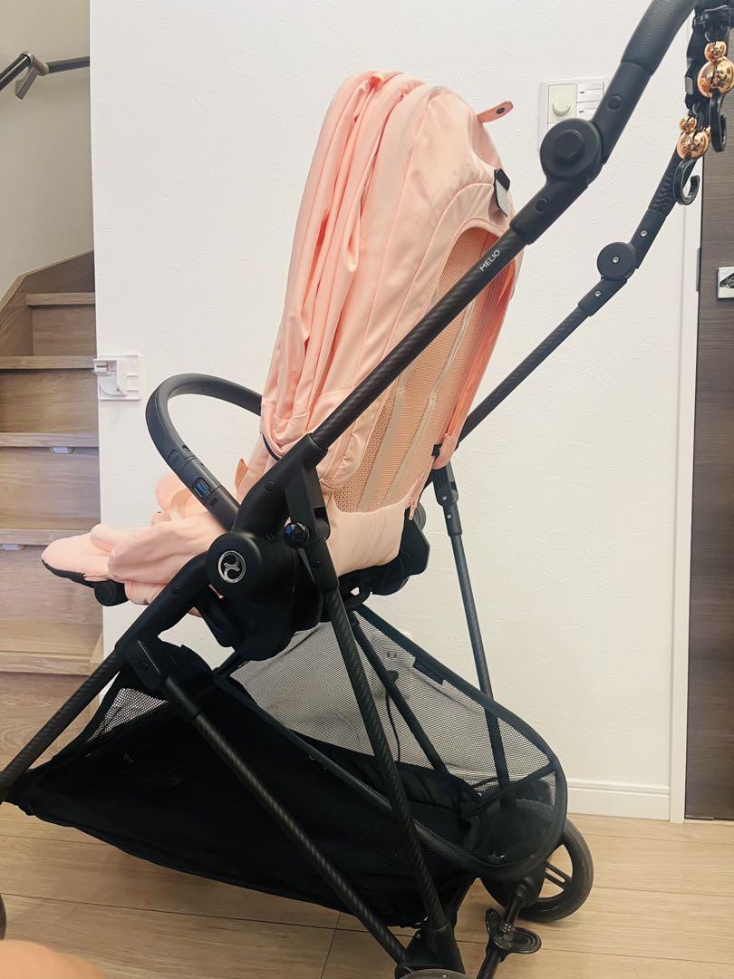 サイベックス　cybex メリオ　ハイビスカスレッド　ベビーカー
