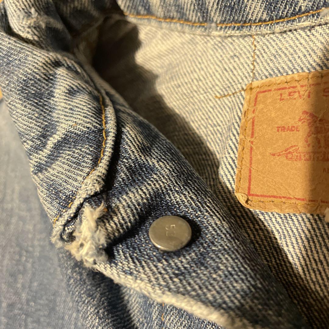 usa製 Levi's 70505 ボタン裏52 デニムジャケット