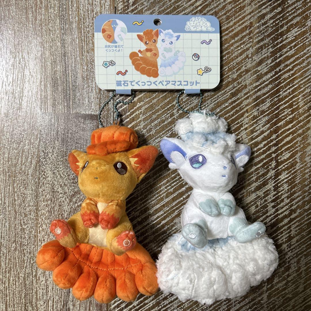 ポケモン 磁石でくっつくペアマスコット にたものどうし ロコン