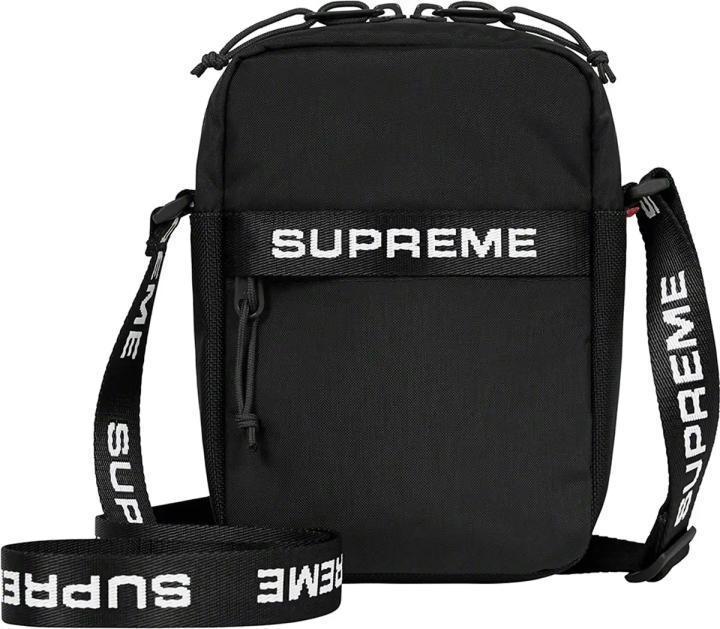 バッグ Supreme Shoulder Bag Black 22FW