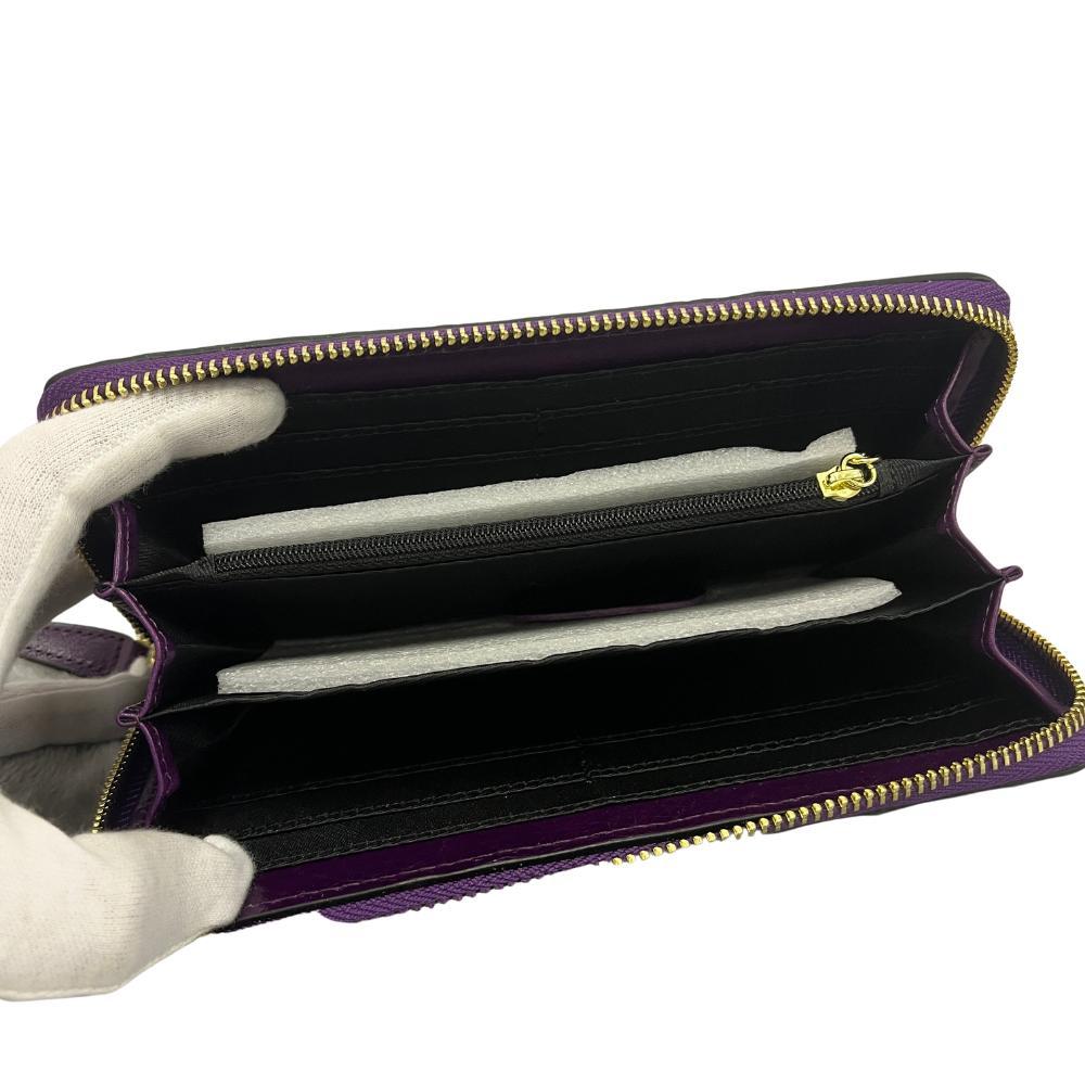 長財布 クロコダイル型押し パープル 牛革 高級 最新号掲載アイテム 牛革 長財布 クロコダイル型押し パープル 牛革 高級 最新号掲載アイテム 牛革