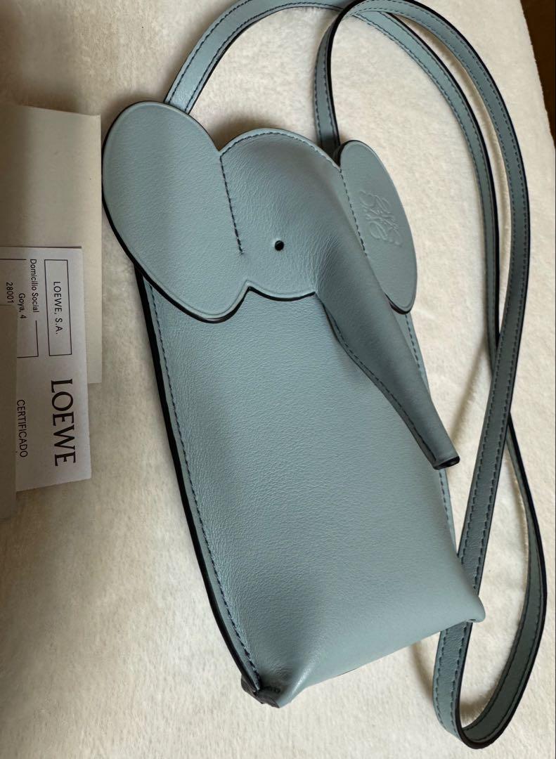 【極美品】ロエベ エレファント ポケット ショルダー　loewe ポシェット