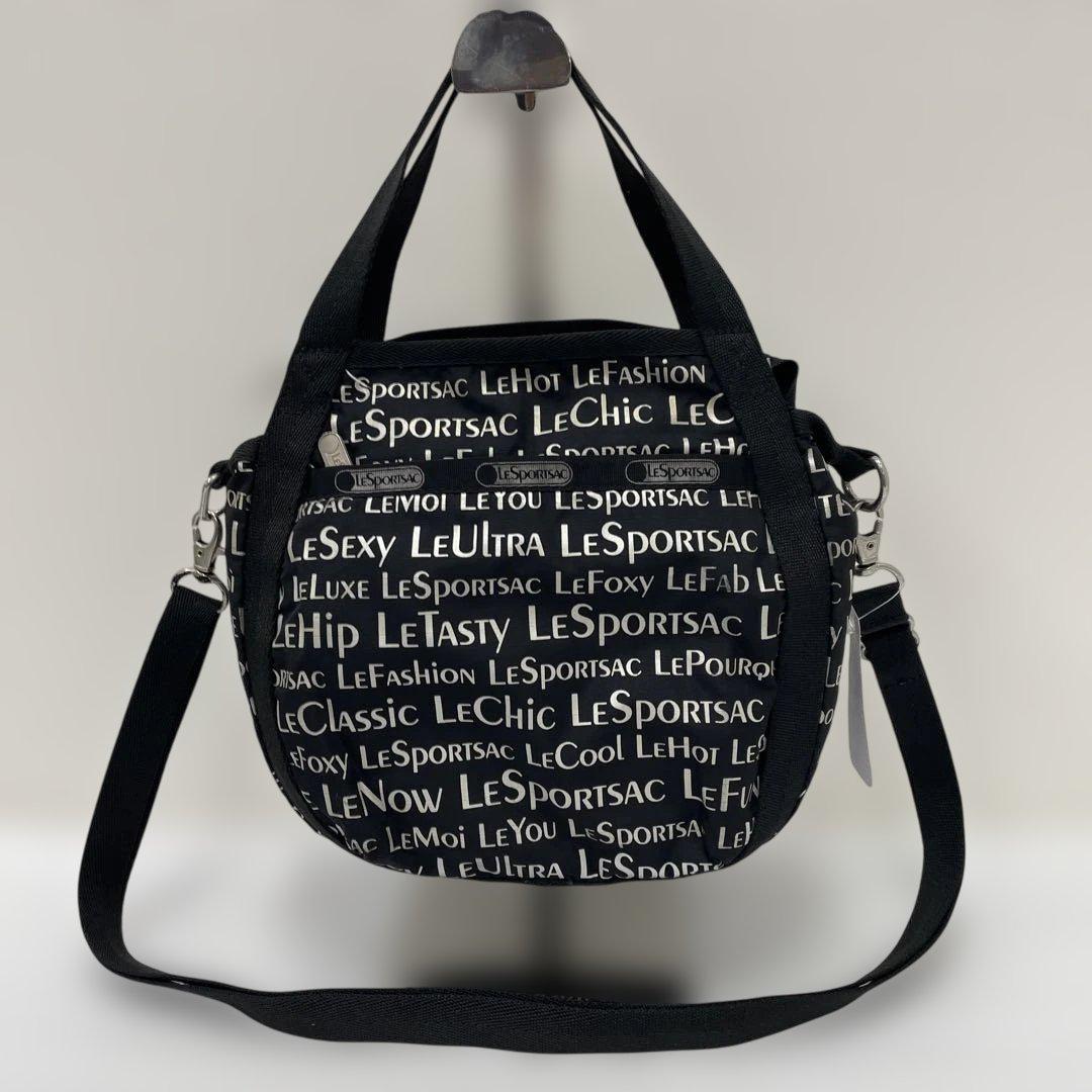 ○254 LeSportsac レスポートサック2wayバッグ英字柄ショルダー