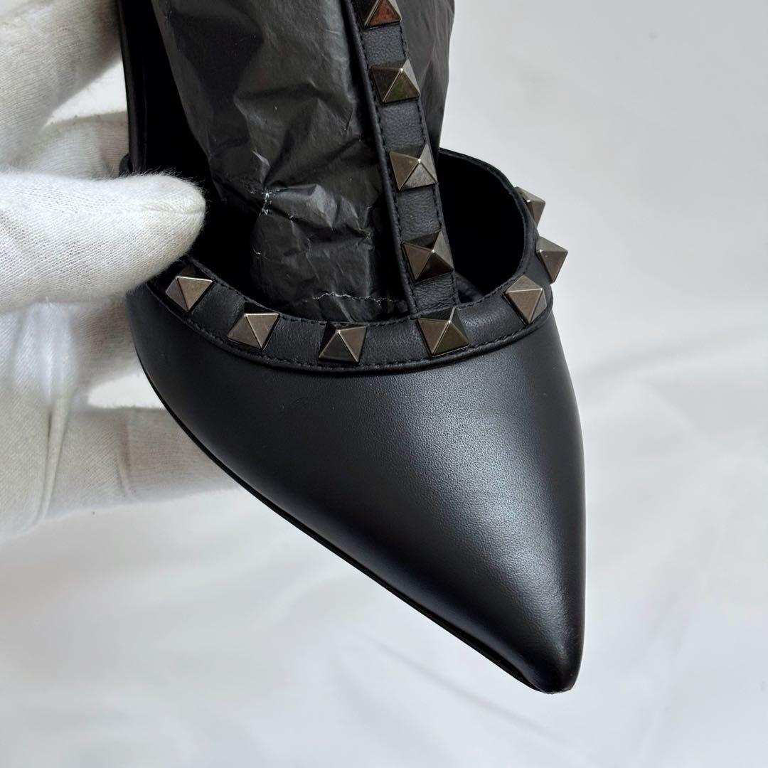 VALENTINO NOIR ヴァレンティノ　パンプス　ロックスタッズ　ブラック