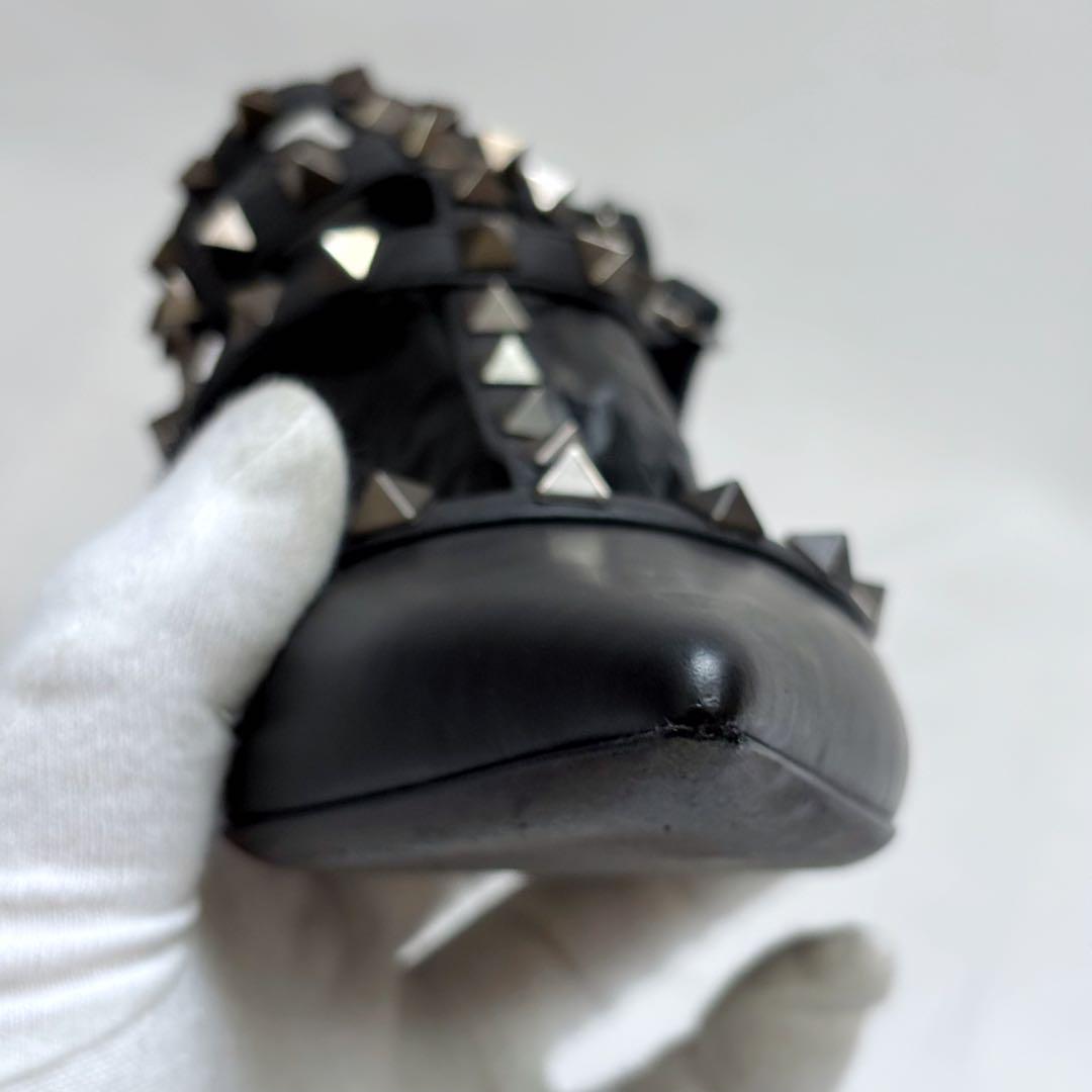 VALENTINO NOIR ヴァレンティノ　パンプス　ロックスタッズ　ブラック