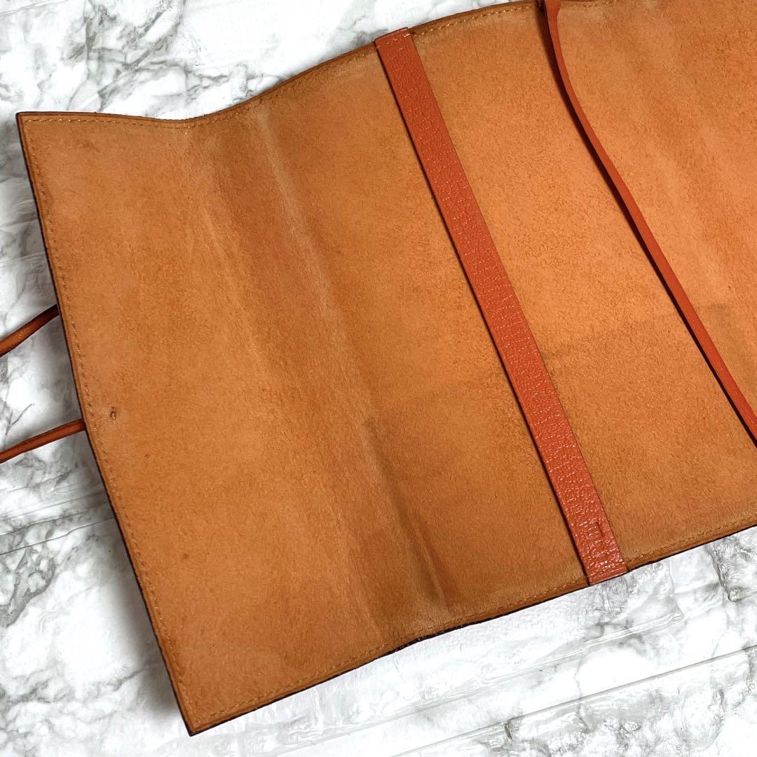 HERMES エルメス　エルメスオレンジ　ブックカバー