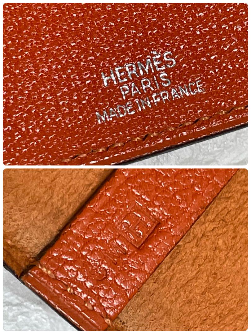 HERMES エルメス　エルメスオレンジ　ブックカバー
