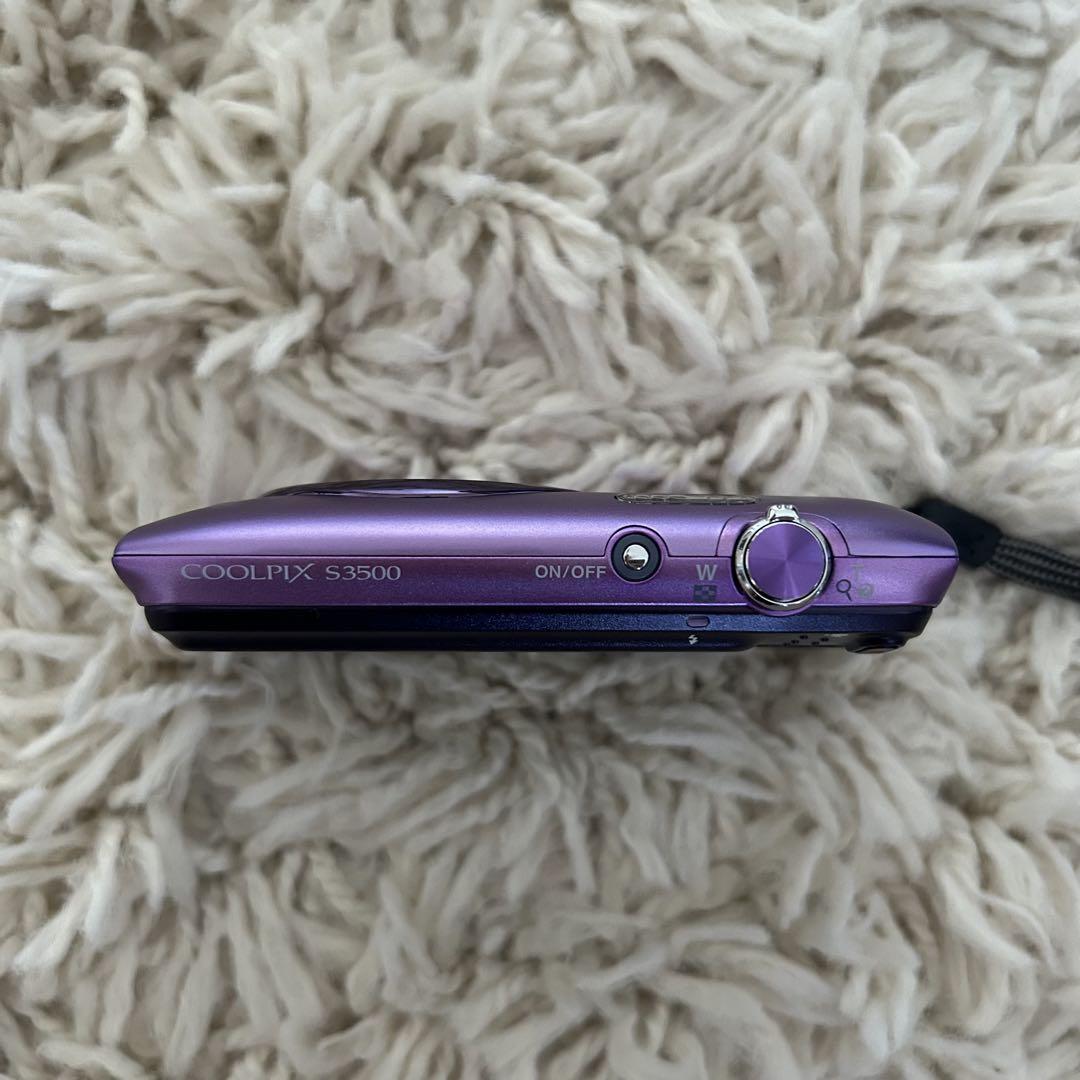【✨超美品✨】Nikon COOLPIX S3500 パープル コンデジ