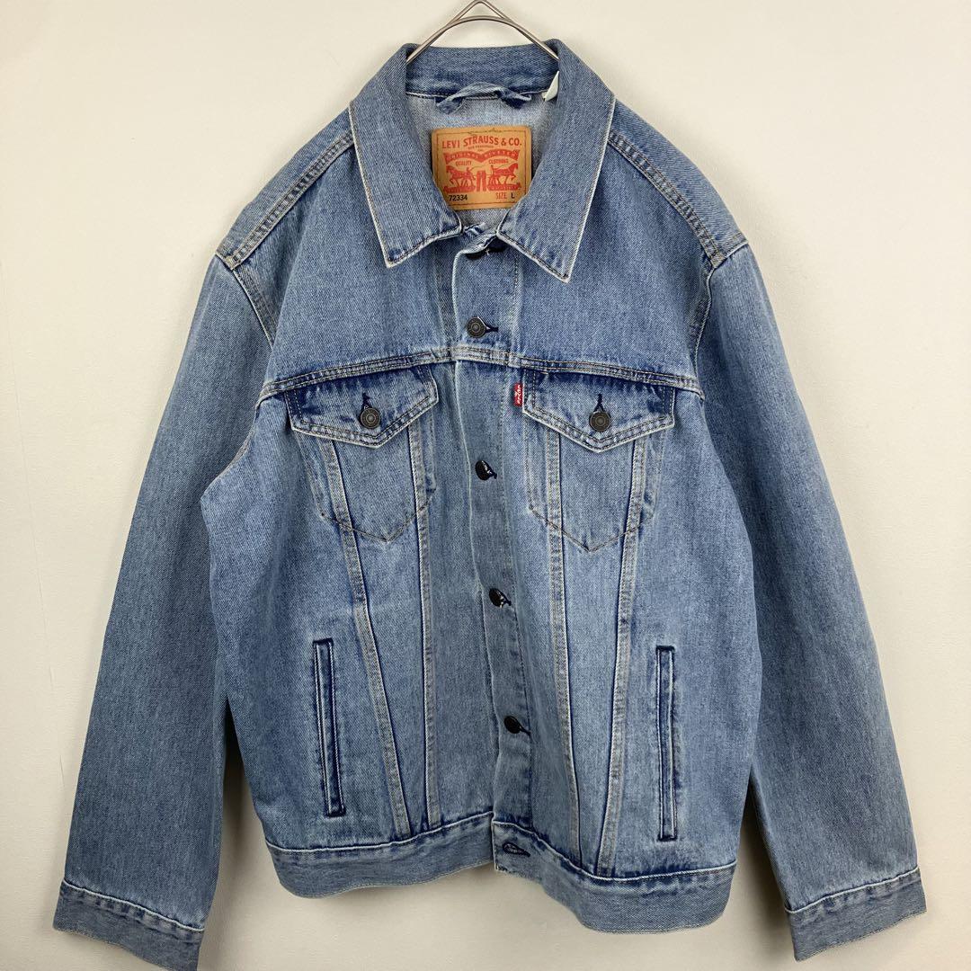 LEVI'S デニムジャケット サイズL ライトブルー72334ジャケット・アウター
