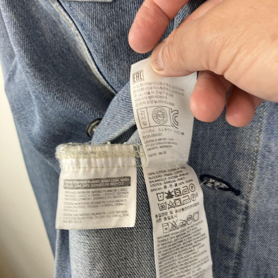 LEVI'S デニムジャケット サイズL ライトブルー72334