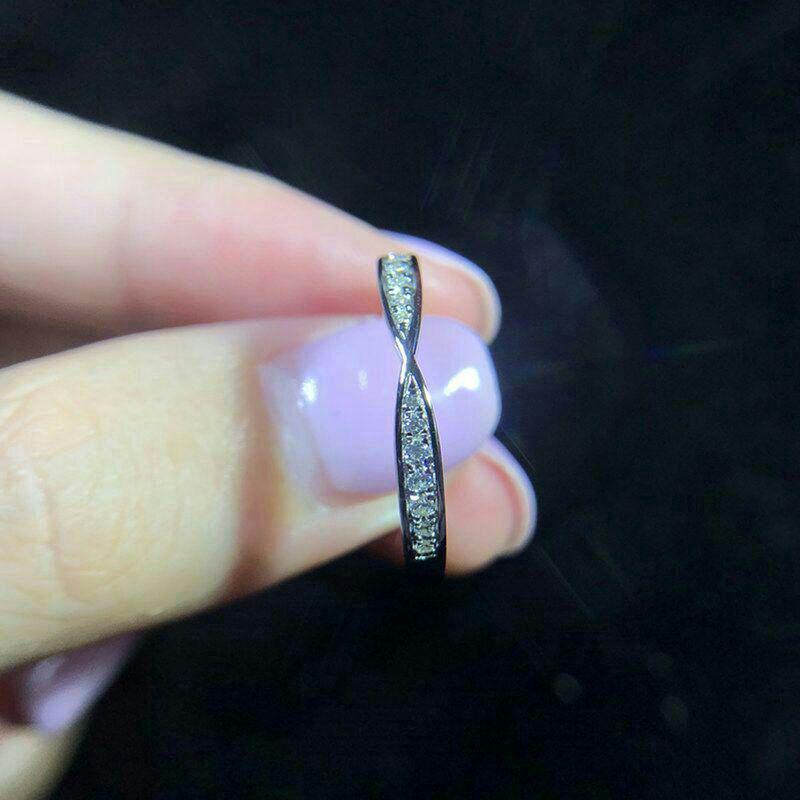 セール新作 極上美品PT 950プラチナダイヤリング小蛮腰結婚指輪9 GTbjY-m54458157728 お得大得価