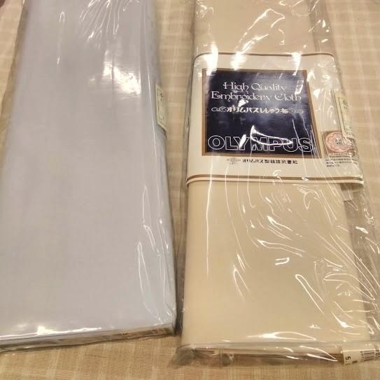 まき様専用　オリムパス 刺しゅう布 フランス刺しゅう用布　２色　４ｍ＋９０cm