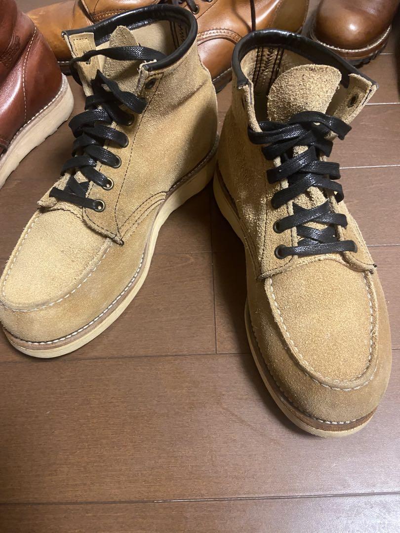 レッドウイング　モックトゥ　ラフアウト　size9