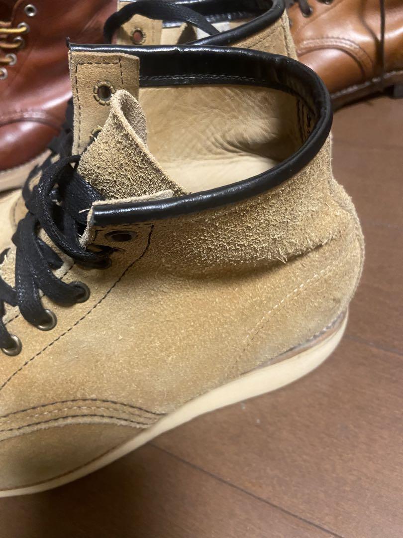 レッドウイング　モックトゥ　ラフアウト　size9