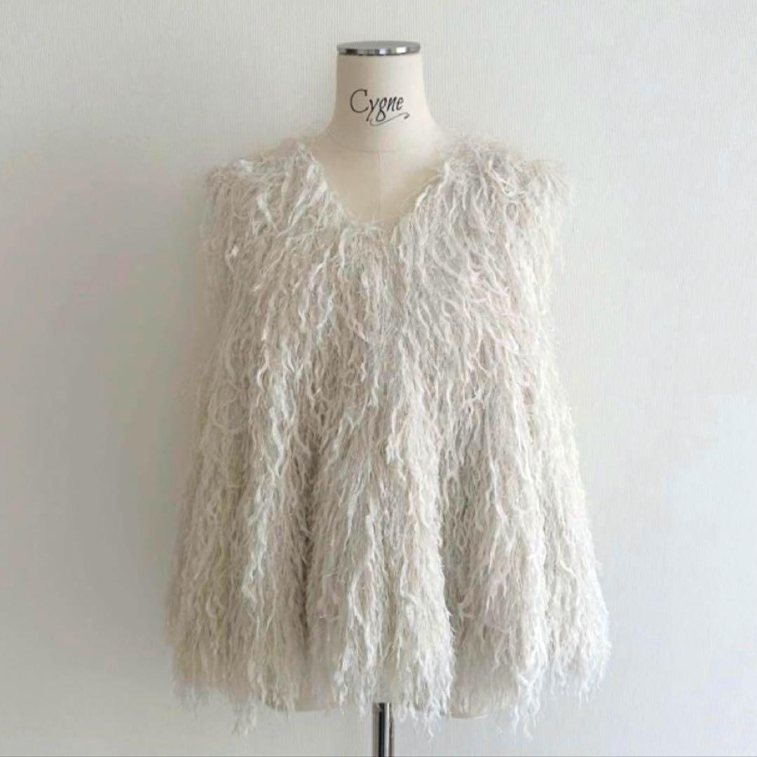 Cygne シーニュ　ginie Aラインフレアトップス