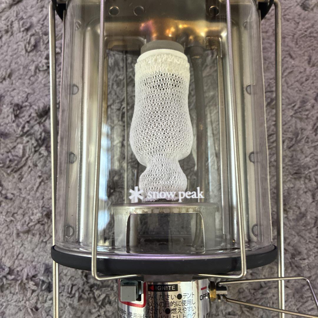 【美品】snow peak ギガパワー BFランタン