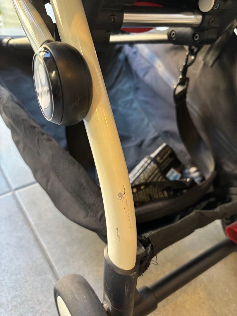 YOYO2 ベビーカー ベージュホワイトフレーム YOYO2 ベビーカー ベージュホワイトフレーム