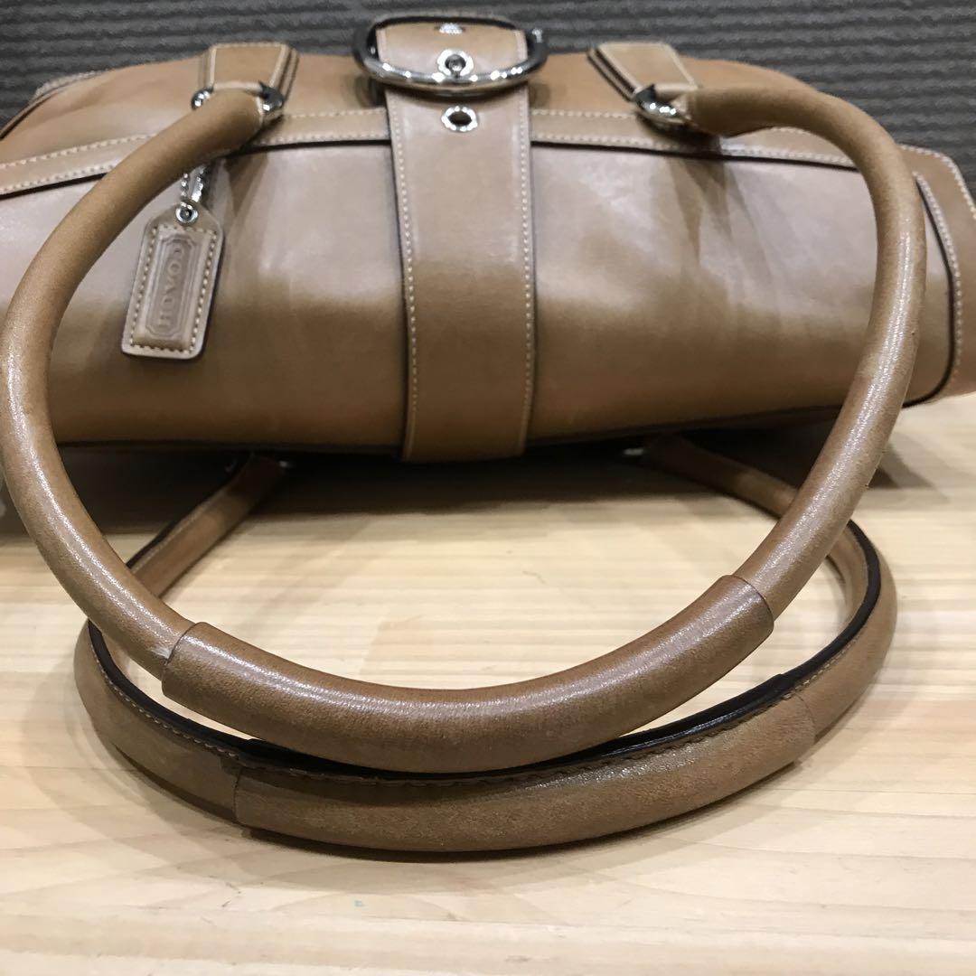 COACH - COACH コーチ レザー 2WAY ショルダー ハンドバッグ