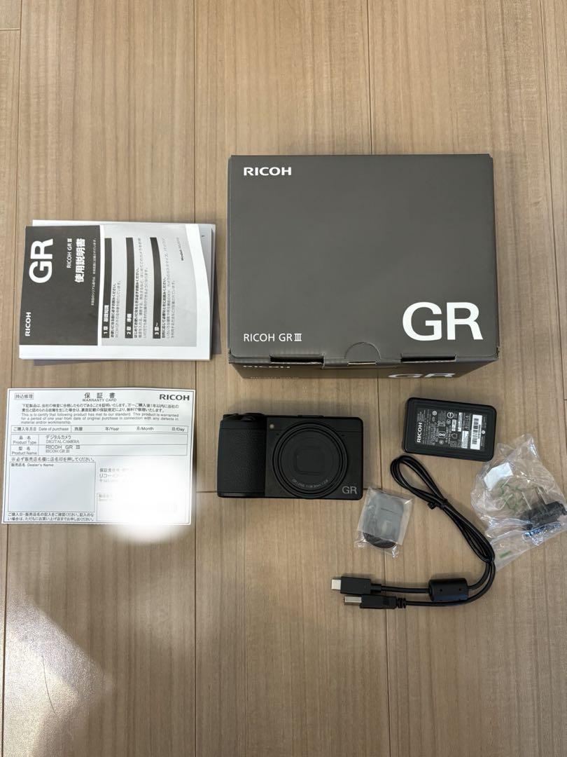 RICOH griii 保証書付き