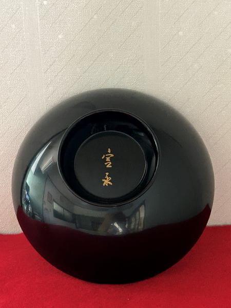 Y　おもてなしに!!【未使用保管品】輪島塗 吸物椀 10客セット 宮永作 共箱s Y おもてなしに!!【未使用保管品】輪島塗 吸物椀 10客セット