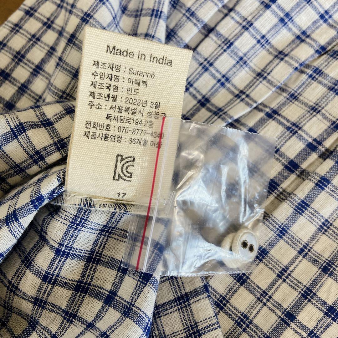 高級感 bonjour diary 24SS ワンピース チュニック 10y