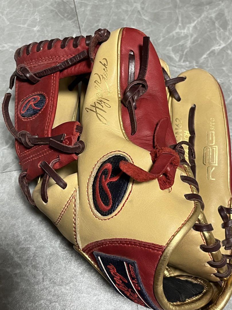 Rawlings PVD 11.5インチ ベージュ/赤 ゴールドグラブシリーズ