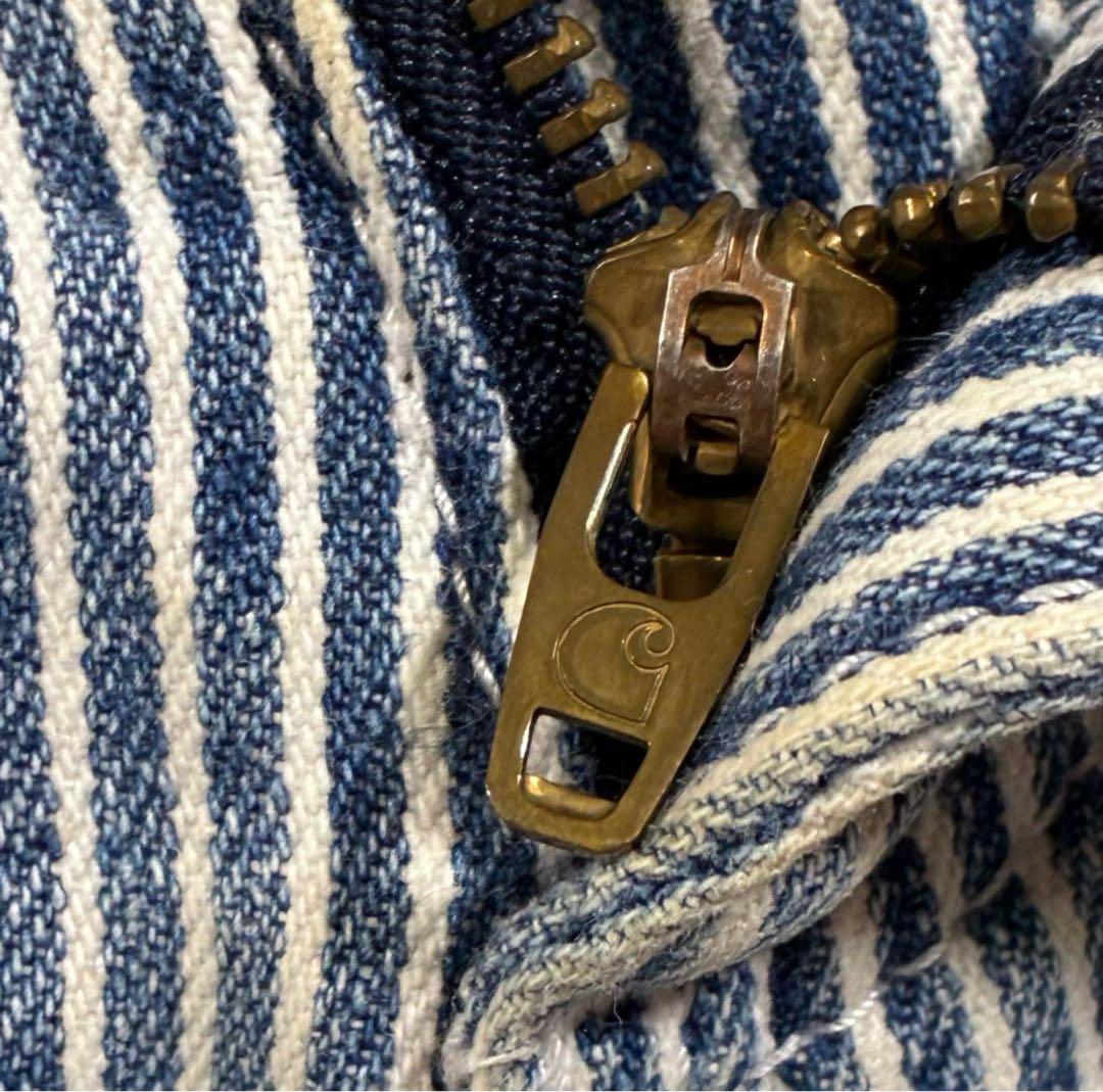 ビンテージカーハートCarhartt ヒッコリーストライプ ワーク