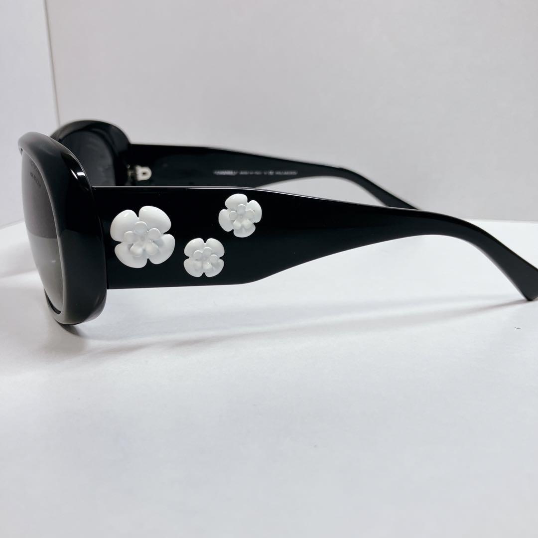 ✨美品✨CHANEL サングラス カメリア ココマーク ブラック
