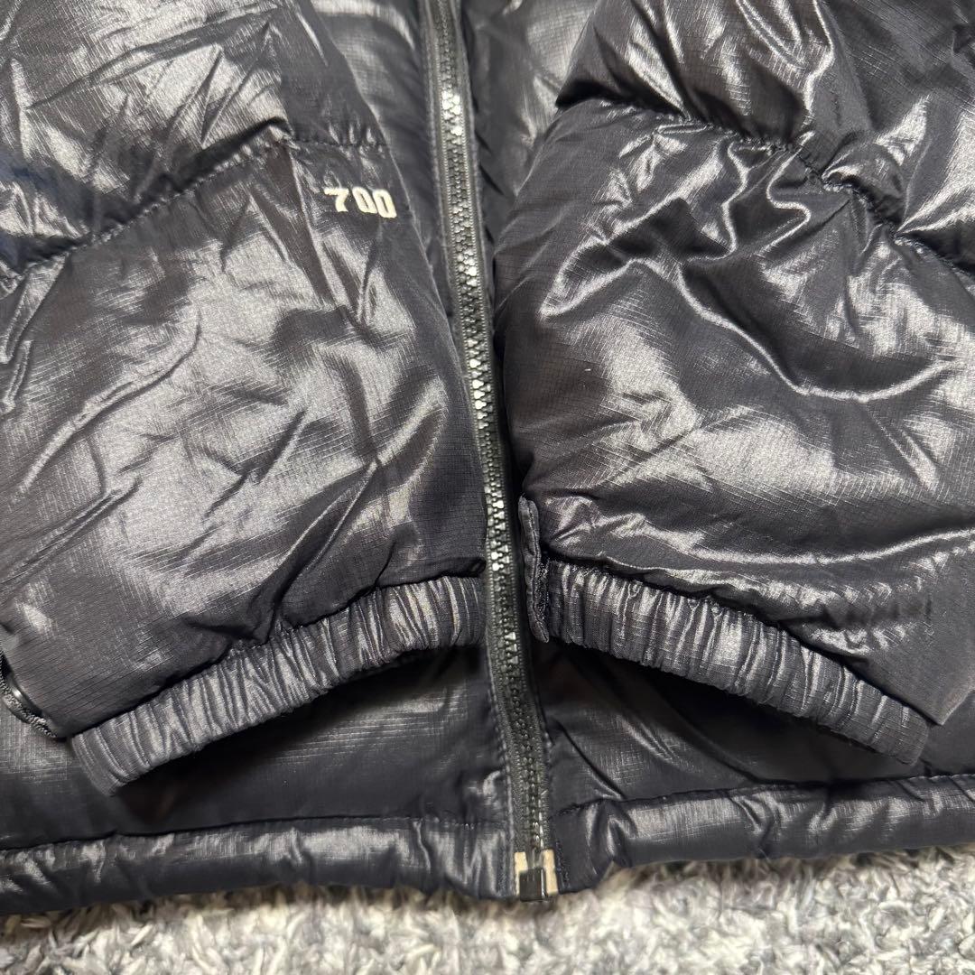 人気色 ヌプシ ブラック ノースフェイス 700 ダウンジャケット メンズ S