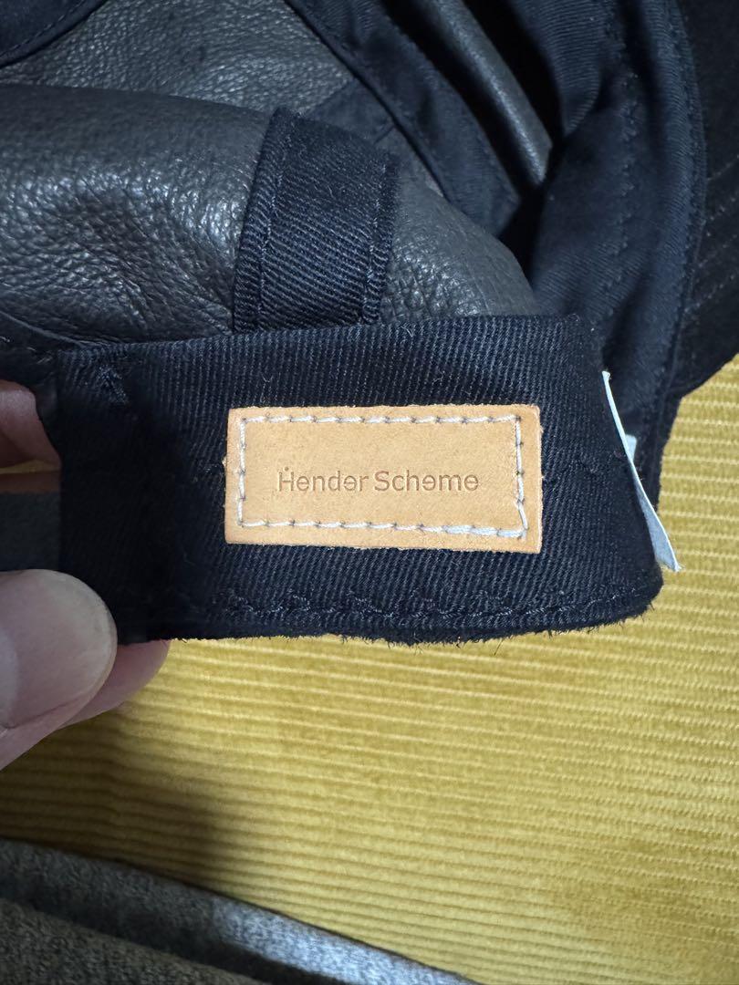【Hender Scheme /スキマ】pig jet cap/スエード・革