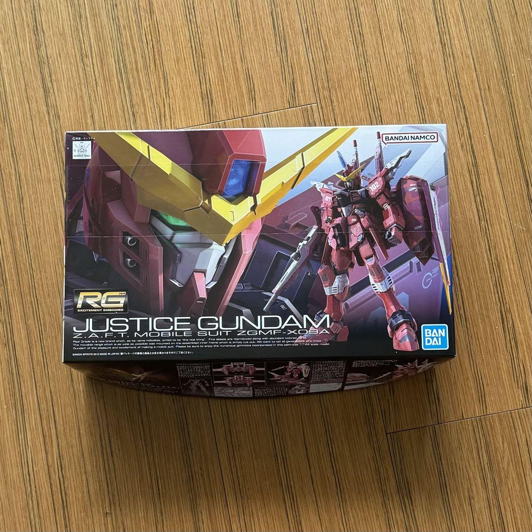 RG 1/144 フリーダム & ジャスティスガンダム、G-セルフ3体セット
