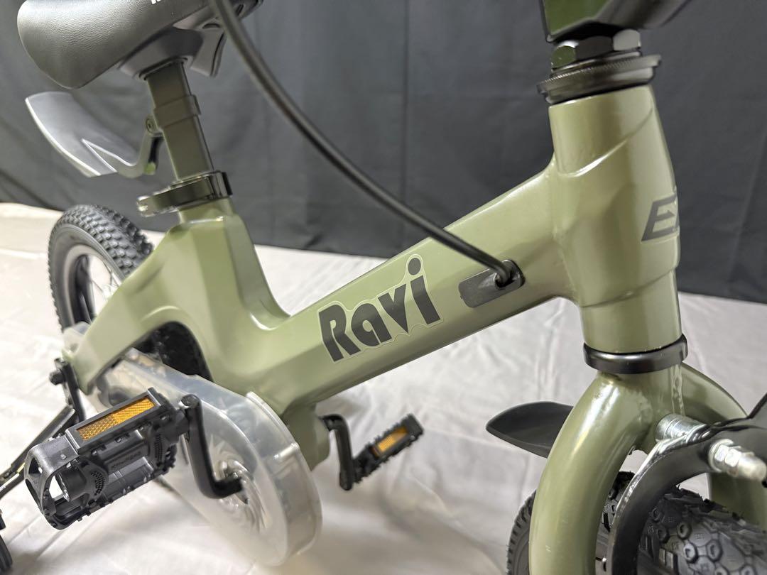 【限定セール！】 Ravi キッズバイク 14インチ マグネシウムフレーム 軽量 子供用 自転車本体
