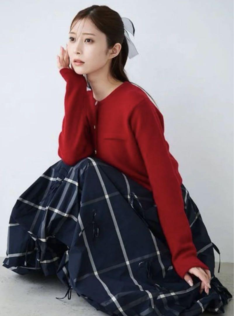 セルフォード リボンデティールバルーンスカート 美品 （セル
